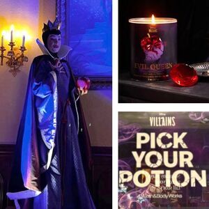 NEW Bath Body Works Disney Evil Queen Villain Scented Potion Jar Candle